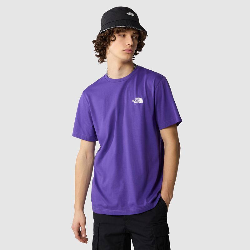 The North Face Camiseta Simple Dome Para Hombre Tnf Purple 