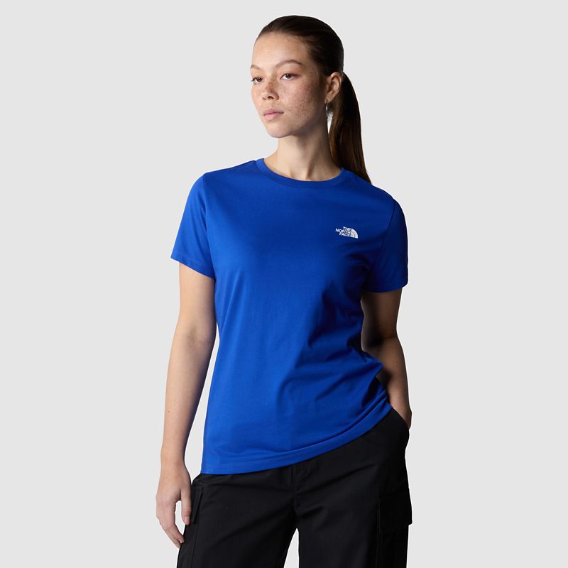 The North Face Simple Dome T-shirt Für Damen Tnf Blue 