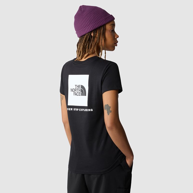 The North Face Redbox T-shirt Für Damen Tnf Black 