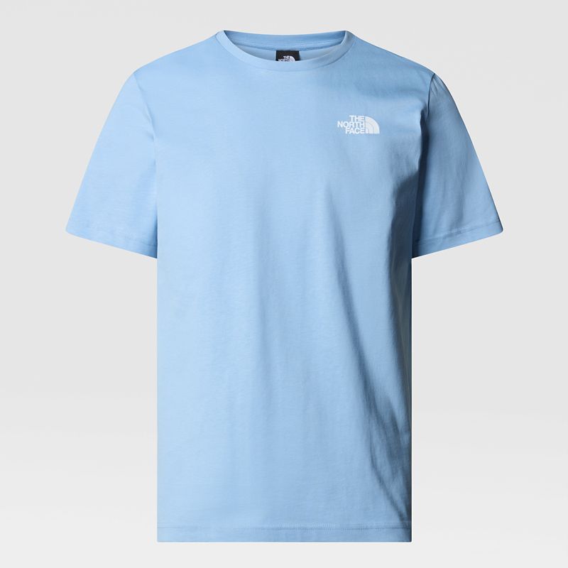 The North Face Camiseta Redbox Para Hombre Steel Blue 