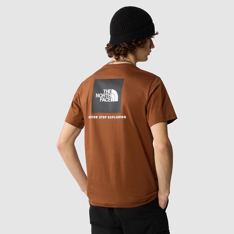 The North Face Redbox T-shirt Für Herren Stone Brown 