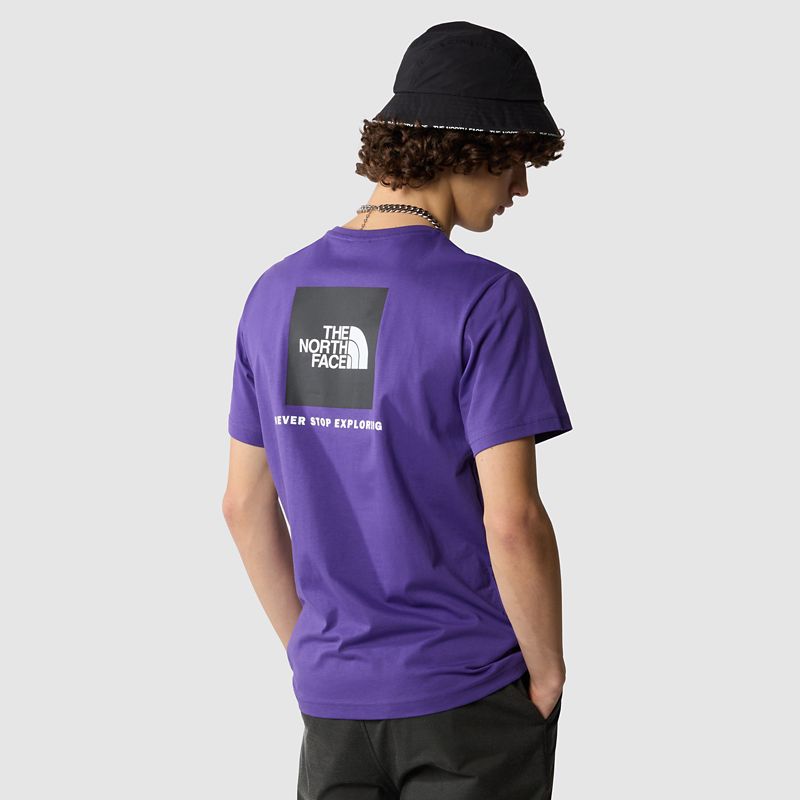 The North Face Camiseta Redbox Para Hombre Tnf Purple 