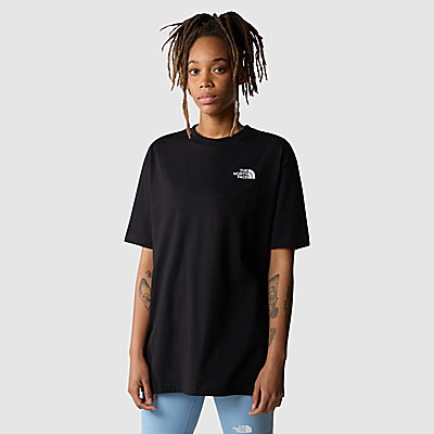 Oversized Simple Dome-T-shirt voor dames 1
