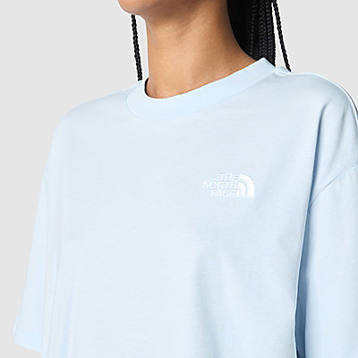 Women's Oversized Simple Dome T-Shirt 7