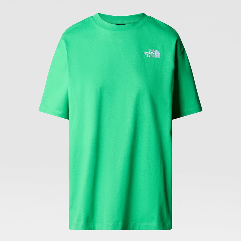 The North Face Camiseta Holgada Simple Dome Para Mujer Optic Emerald 