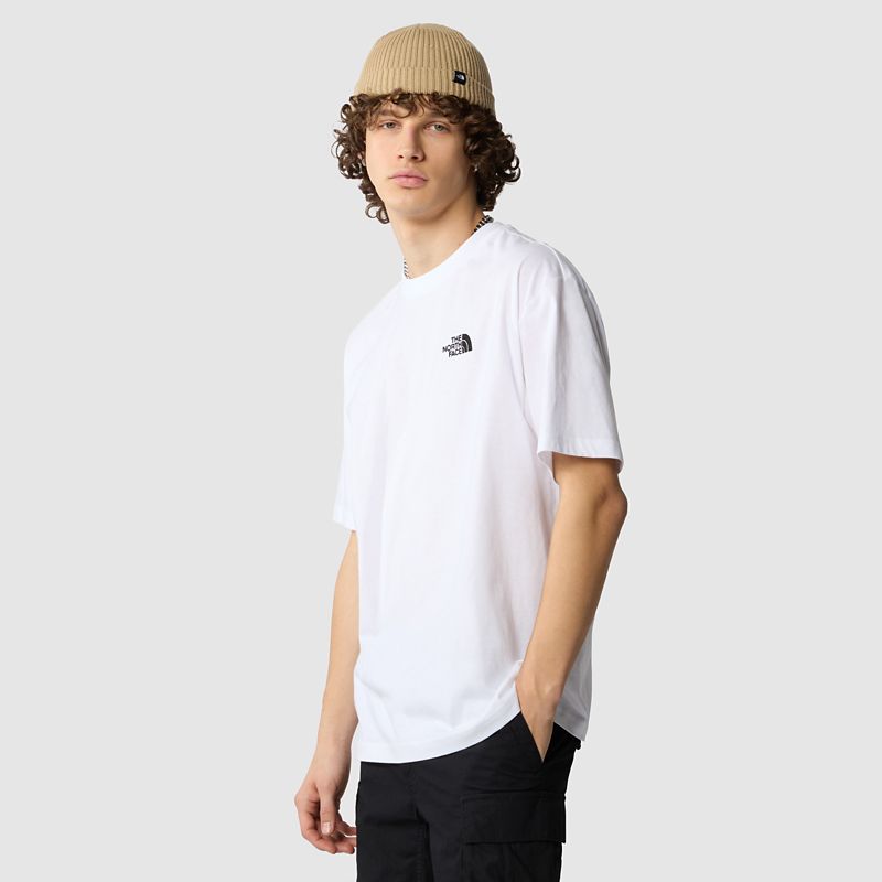 The North Face Camiseta Holgada Simple Dome Para Hombre Tnf White 