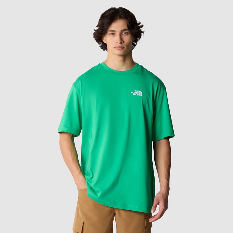 The North Face Camiseta Holgada Simple Dome Para Hombre Optic Emerald 