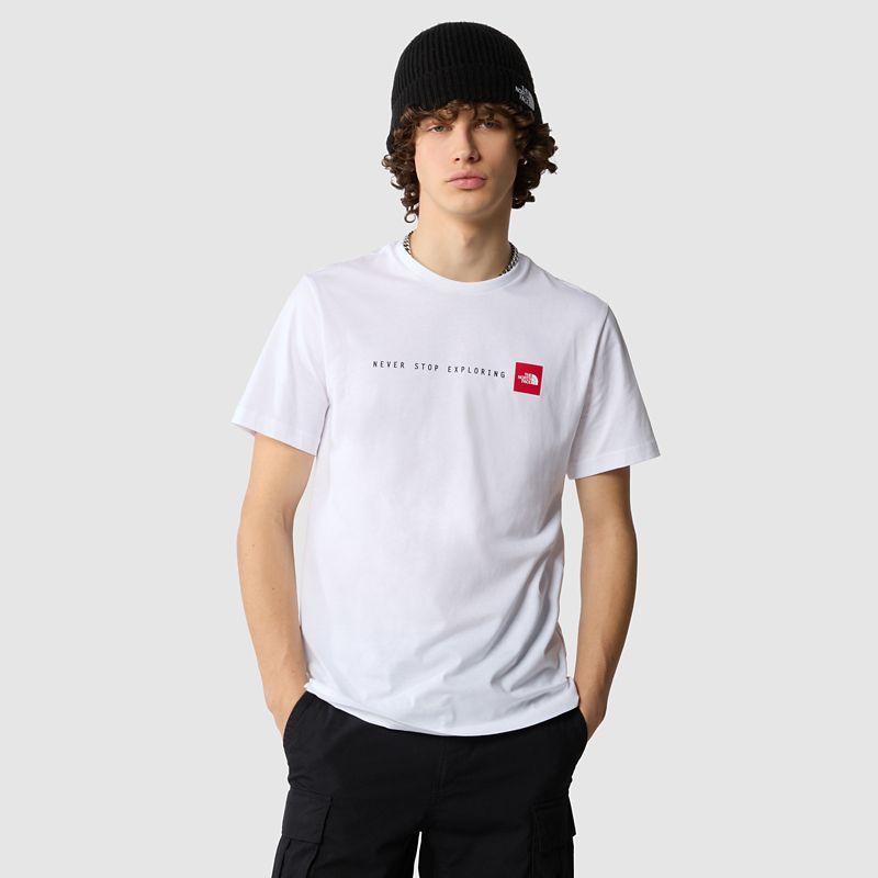The North Face Camiseta Never Stop Exploring Para Hombre Tnf White 