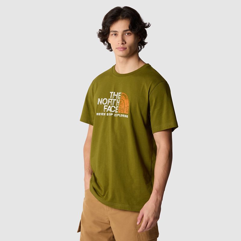 The North Face Rust 2 T-shirt Für Herren Forest Olive 
