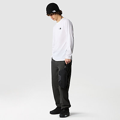 Long-Sleeve Simple Dome T-Shirt M 2