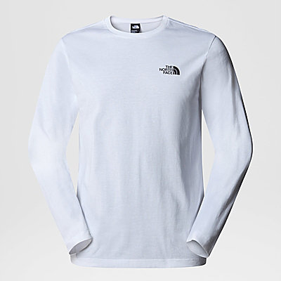 Men's Long-Sleeve Simple Dome T-Shirt 8
