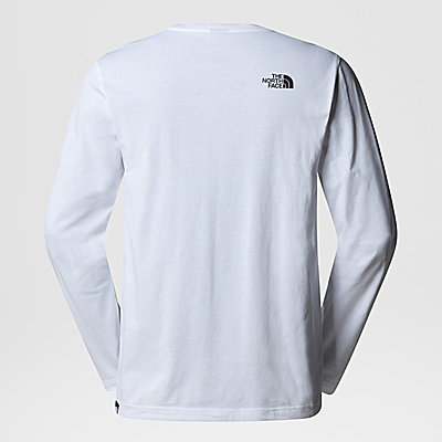 Men's Long-Sleeve Simple Dome T-Shirt 9