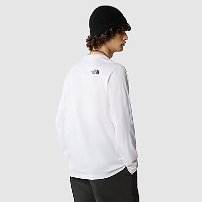 Long-Sleeve Simple Dome T-Shirt M 3