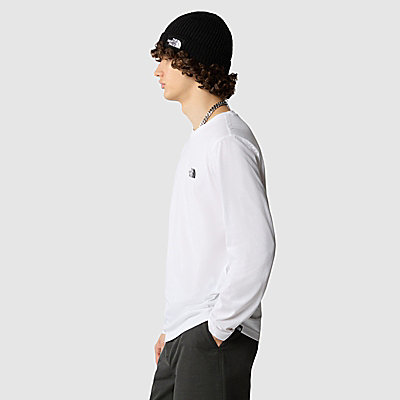 Long-Sleeve Simple Dome T-Shirt M 4
