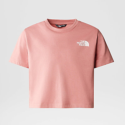 Simple Dome gecropptes T-Shirt für Mädchen 6