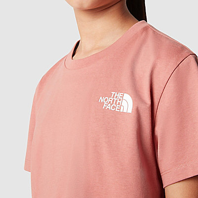 Camiseta corta de manga corta Simple Dome para niña 4