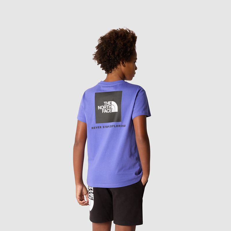 The North Face Camiseta Redbox Para Niño Dopamine Blue 