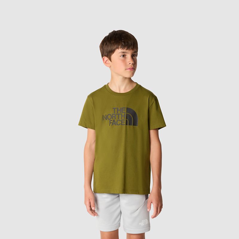 The North Face Boys' Easy T-shirt Forest Olive