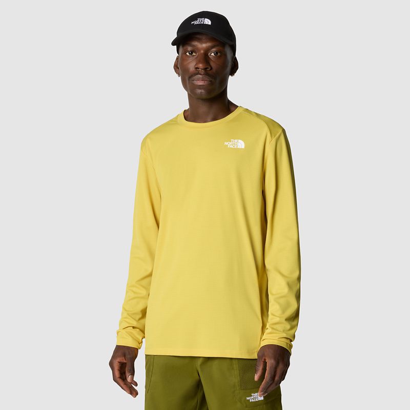 The North Face Men's Shadow Long-sleeve T-shirt Yellow Silt