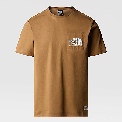 T-shirt Berkeley California con tasca da uomo 7