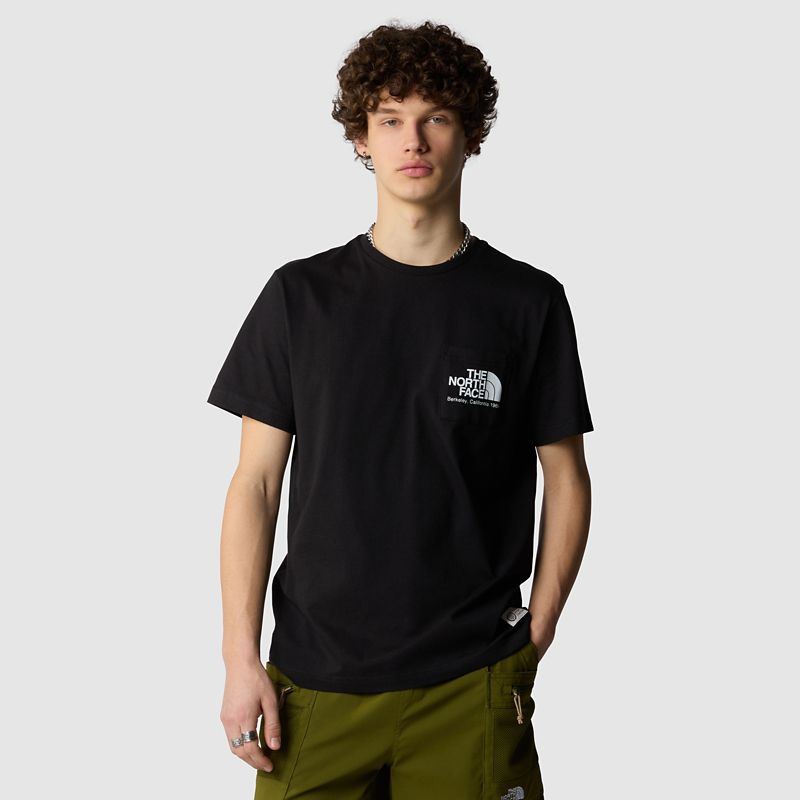 The North Face Men's Berkeley California Pocket T-shirt Tnf Black