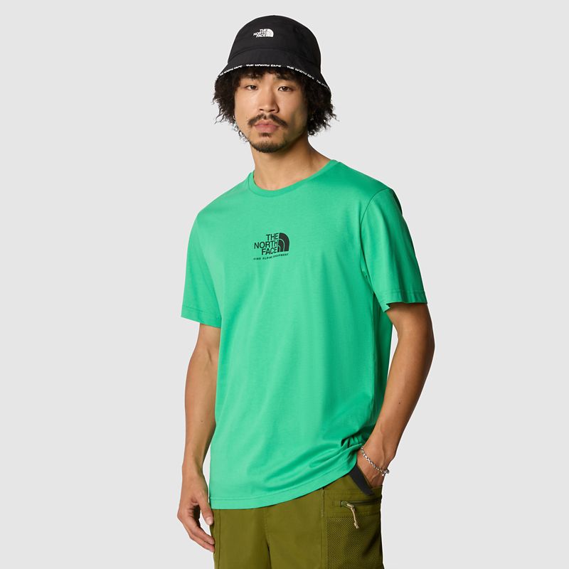 The North Face Camiseta Fine Alpine Equipment 3 Para Hombre Optic Emerald 