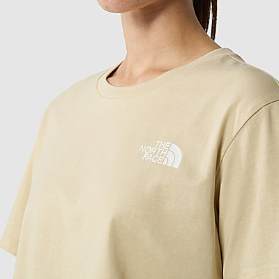 Cropped Simple Dome-T-shirt voor dames 5