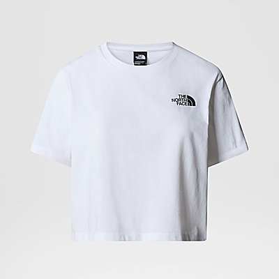 Cropped Simple Dome t-shirt til damer 7