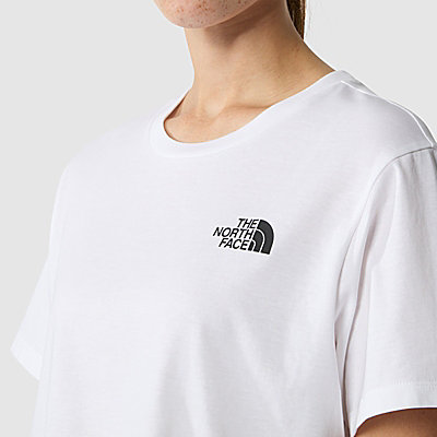 Cropped Simple Dome t-shirt til damer 5