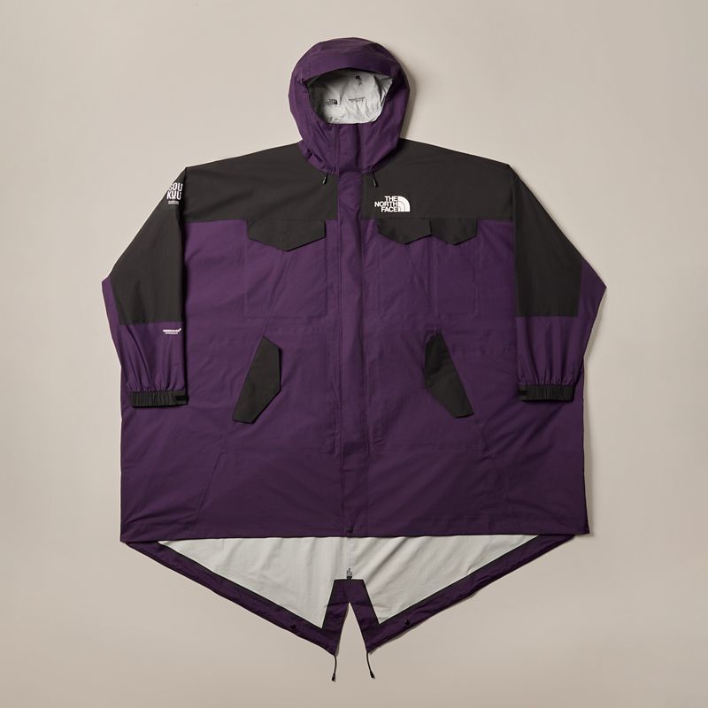 The North Face The North Face X Undercover Soukuu Hike Packable Fishtail Shell Parka Purple Pennant-tnf Black