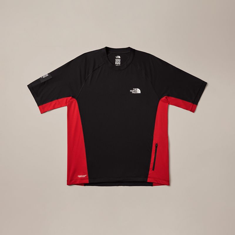 The North Face Camiseta De Trail Runnning The North Face X Undercover Soukuu Chili Pepper Red-tnf Black 