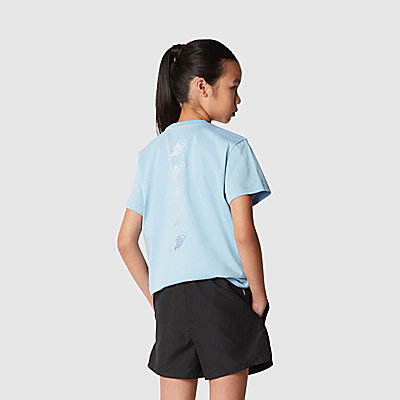 Girls' Relaxed T-Shirt Com Gráfico 1