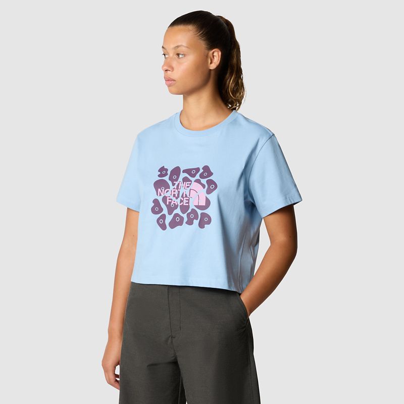 The North Face Women's Outdoor T-shirt Steel Blue
