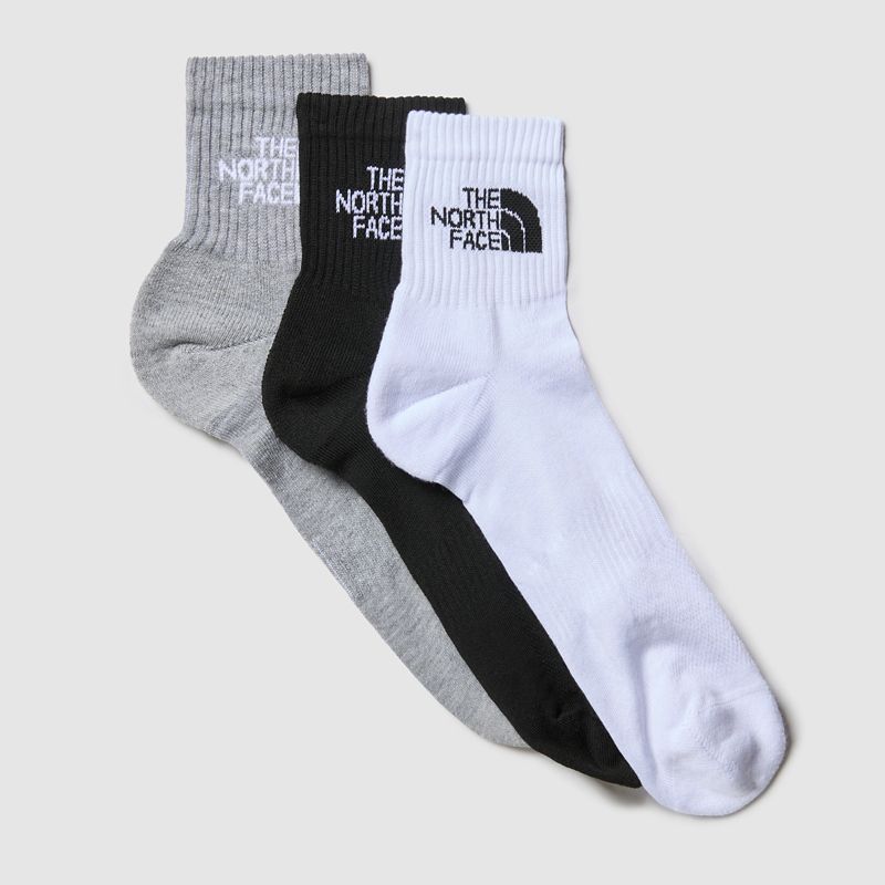 The North Face Multi Sport Gepolsterte 1/4-lange Socken Black Assorted 