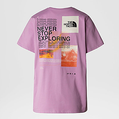 Foundation Mountain-T-shirt met print voor dames 2