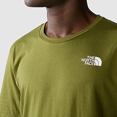 T-shirt Foundation Mountain Lines con grafica da uomo 5