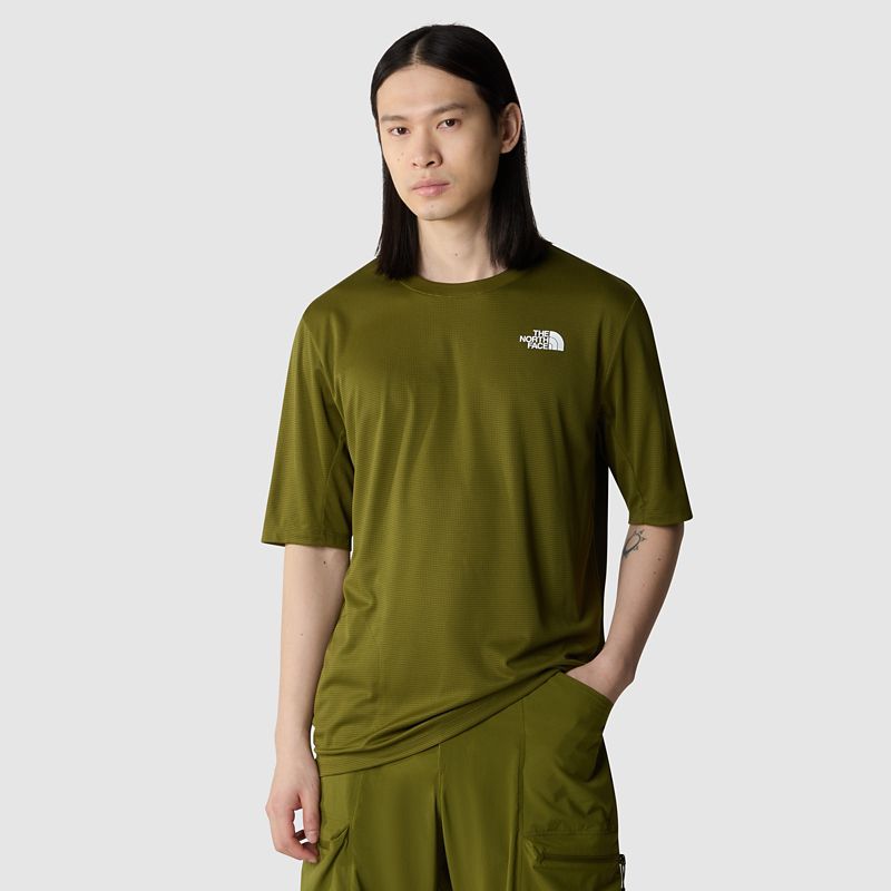 The North Face Verstaubares T-shirt Für Herren Forest Olive 