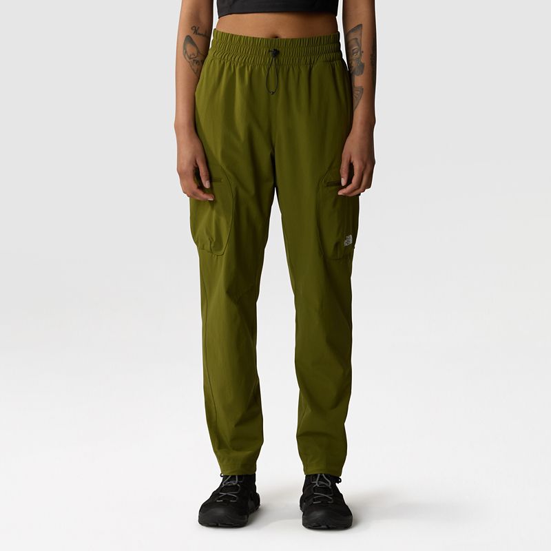 The North Face Women's Packable Regular Straight Joggers Forest Olive