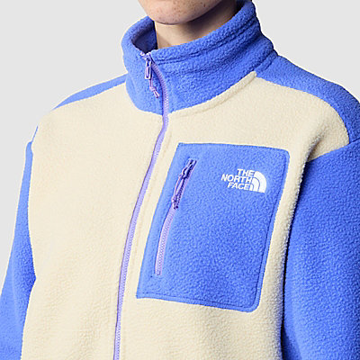 Yumiori Fleece-Jacke mit durchgehendem RV für Damen 8