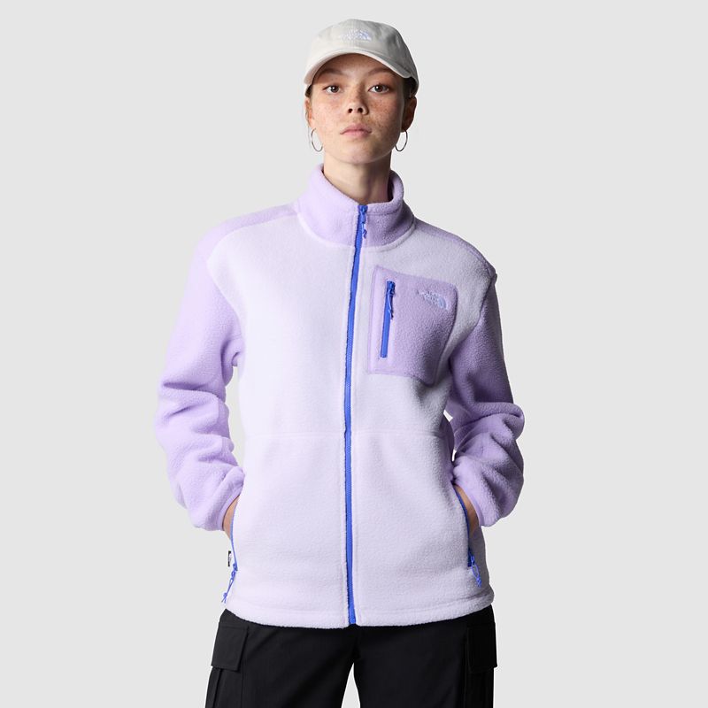 The North Face Women's Yumiori Full-zip Fleece Jacket Icy Lilac-lite Lilac