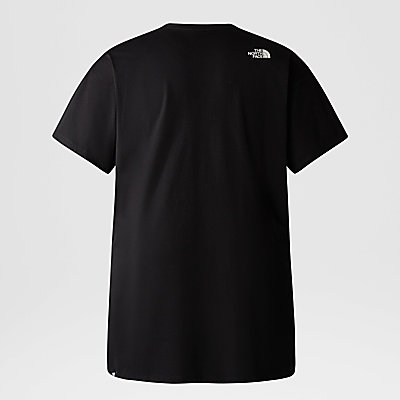 Plus Size Simple Dome T-Shirt Dress W 8