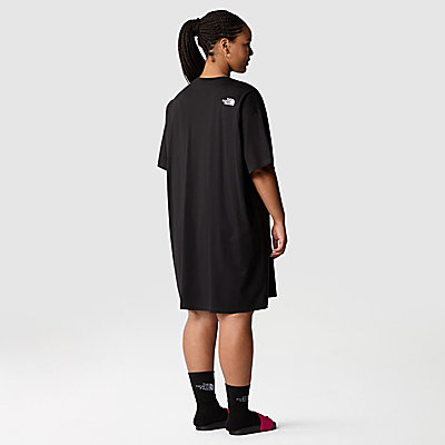 Plus Size Simple Dome T-Shirt Dress W 3