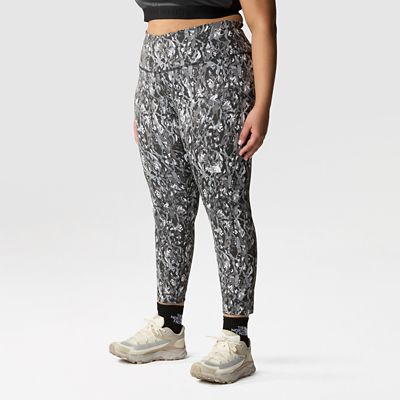 Plus Size Flex High Rise leggings med print i ankellængde til damer | The North Face