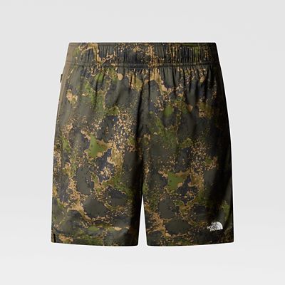 Forest Olive Moss Camo Print-New Taupe Green