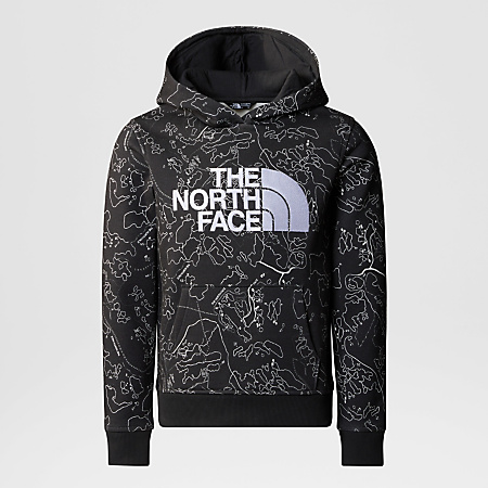 Drew Peak-hoodie met print voor jongens | The North Face