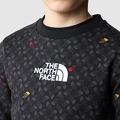 Light Drew Peak-sweatshirt met print voor jongens 4