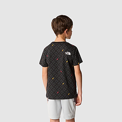 Simple Dome t-shirt med print til unge 3