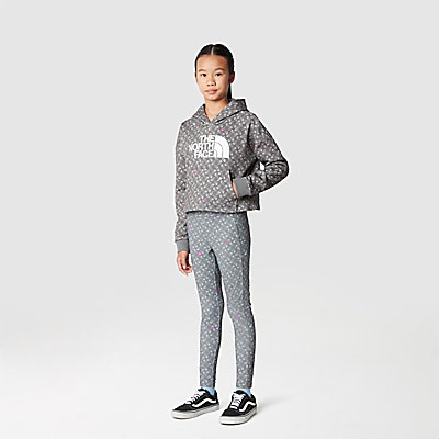 Light Drew Peak-hoodie met print voor meisjes 2