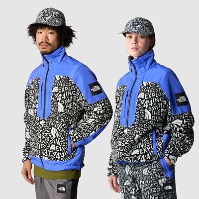 Fleeski Y2K jakke med lynlås og print | The North Face