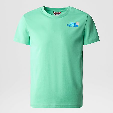 Festival Flowers-T-shirt voor tieners | The North Face